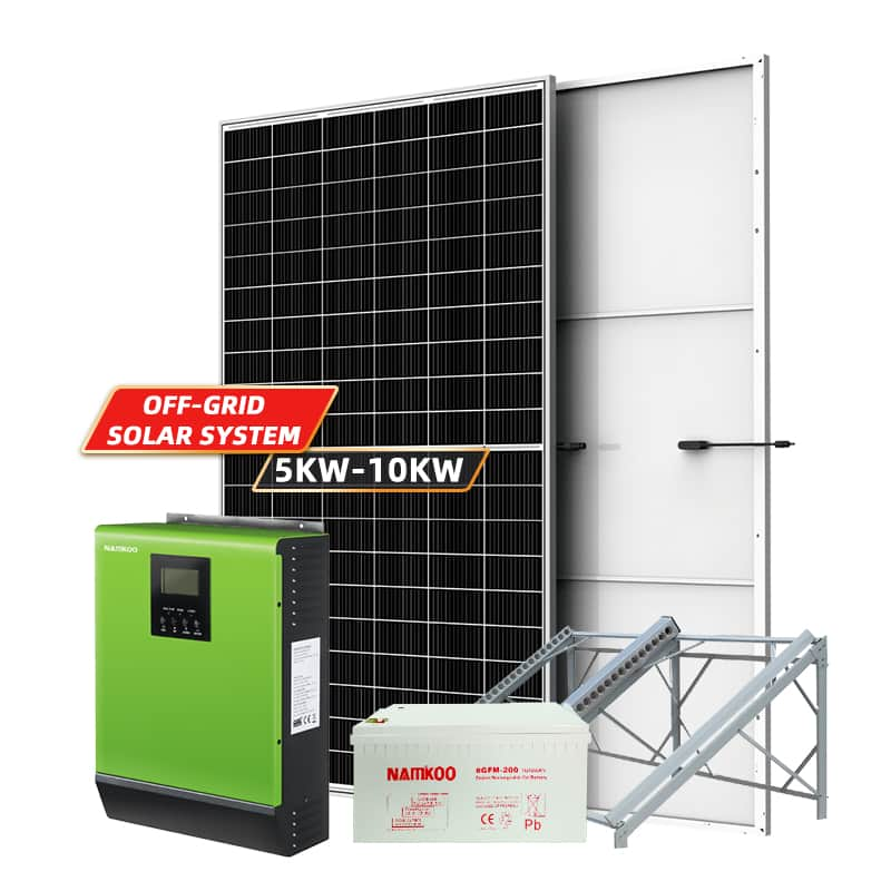 5KW Solar Panel Power PV System Off Grid Cost For Home