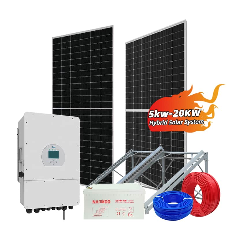 Solar home hybrid energy storage system 5kw 20kw 30kw energy storage system with lifepo4 battery