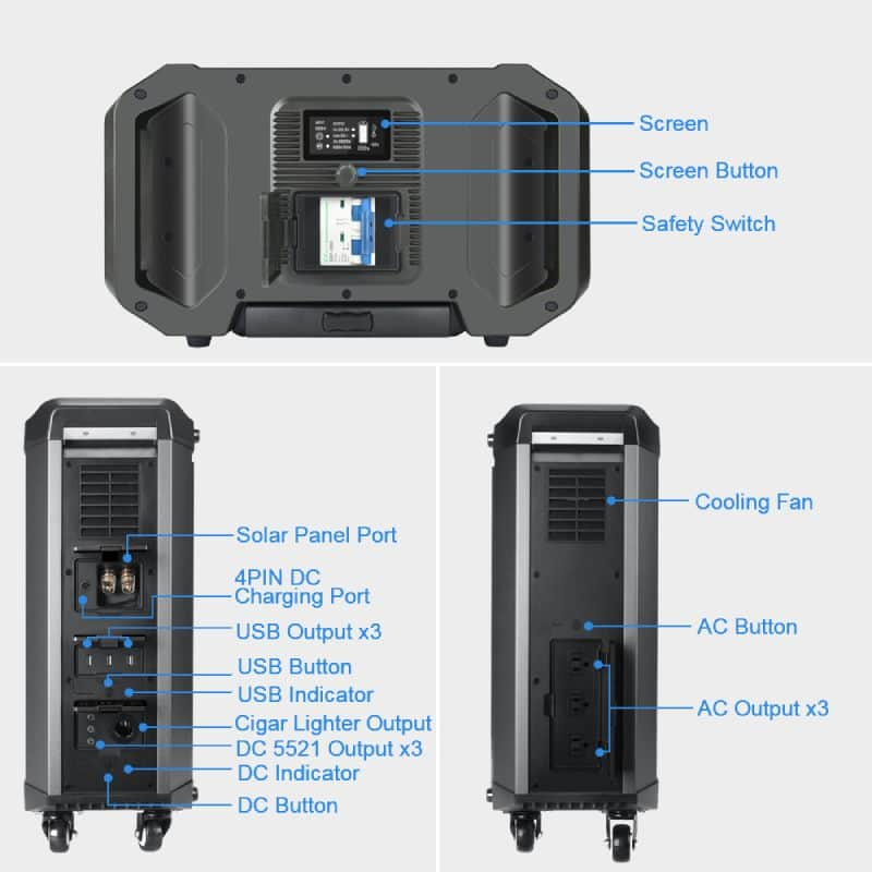 Fast Charge Portable power station Power Generator