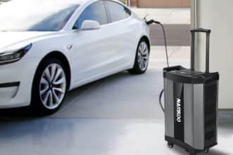 Portable power station fast charge solar generator 2000W