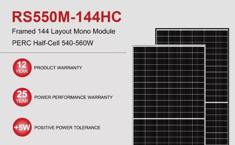 Mono solar panel