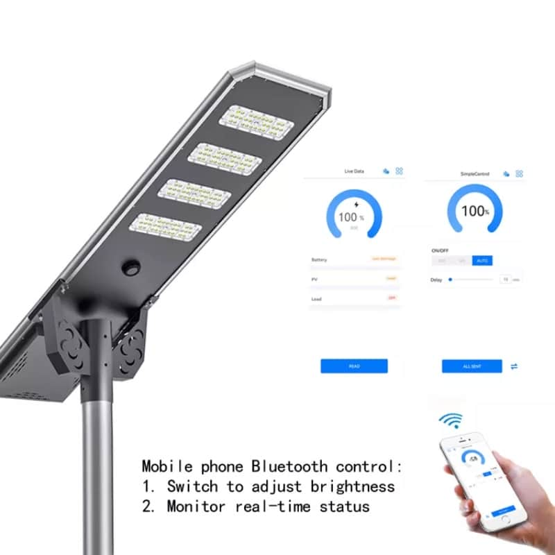 Outdoor Waterproof 60w 80w 100w 120w Integrated All In One Led Solar Street Light