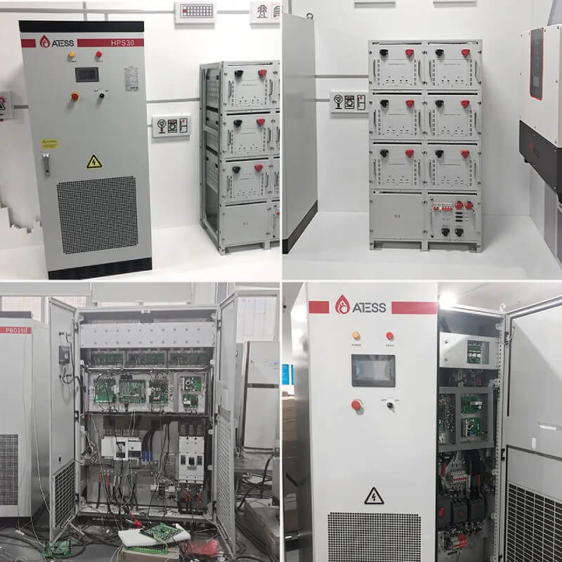 Factory Commercial 30KW 50KW 100KW 3 Phase Hybrid Solar Energy Storage System