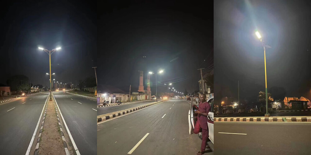 led solar street light