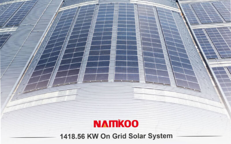 1418.56kW On Grid Solar System