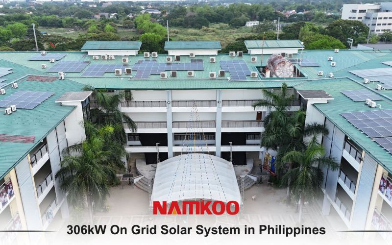 Namkoo Empowers Public Sector with 306kW On-Grid Solar Project in the Philippines