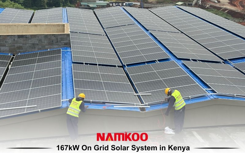 Namkoo Completes 167kW On Grid Solar Project in Kenya