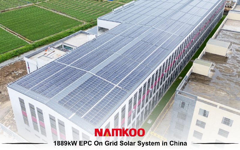 Namkoo Delivers 1.8MW On-Grid EPC Solar Project in China